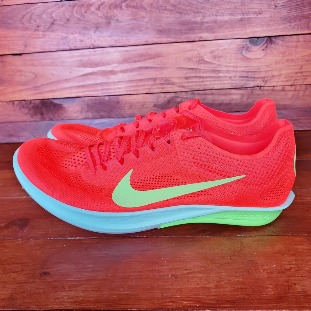 Nike ZoomX Dragonfly 2 Track Spikes Men 12 Bright‎ Crimson Lime Blast FD8413-600